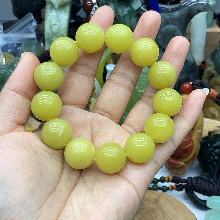 岫玉未镶嵌手链卡16➕