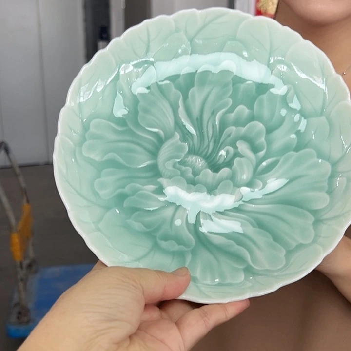 龙泉云间青瓷小米茶器