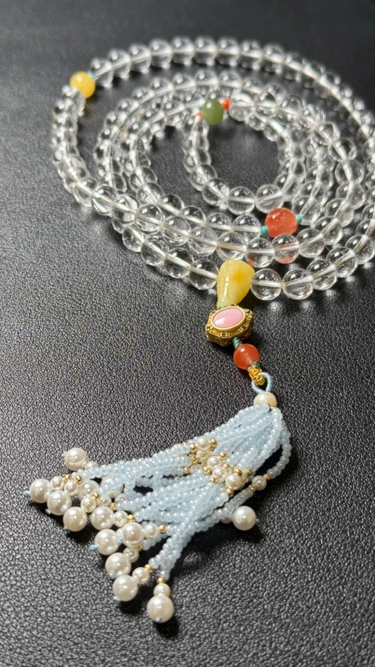 天然原矿精品108项链