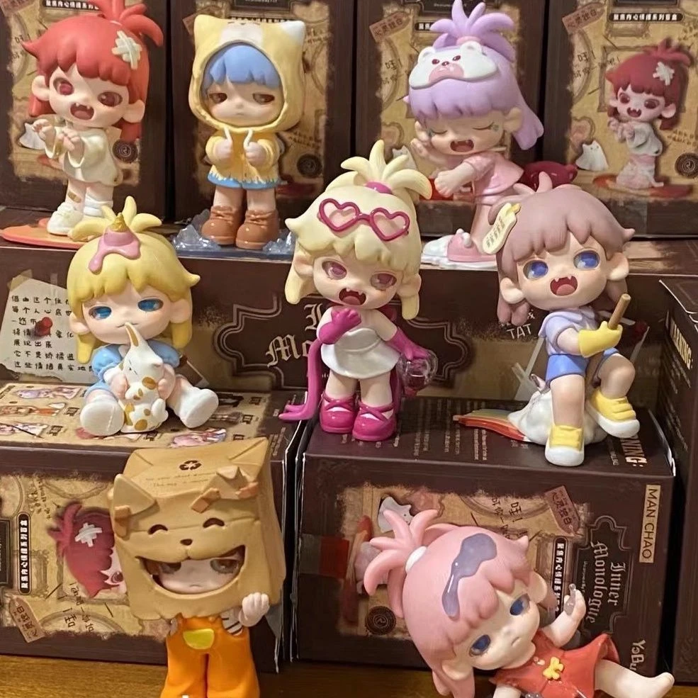 【789潮玩】拆盒！yobu悠布一代心灵独白盲盒摆件玩具公仔手办