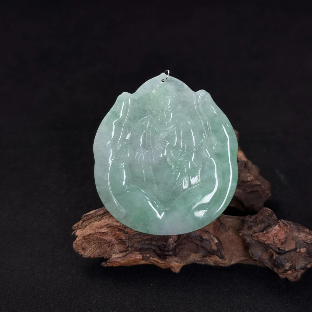 【诚翠拍品第一百零三期午】翡翠71吊坠ZYL4161