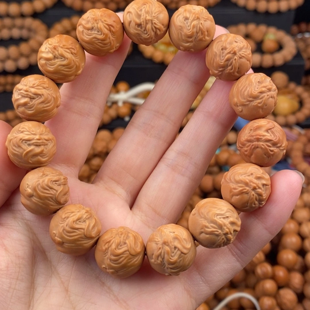 手串猴头核桃二等舔僧