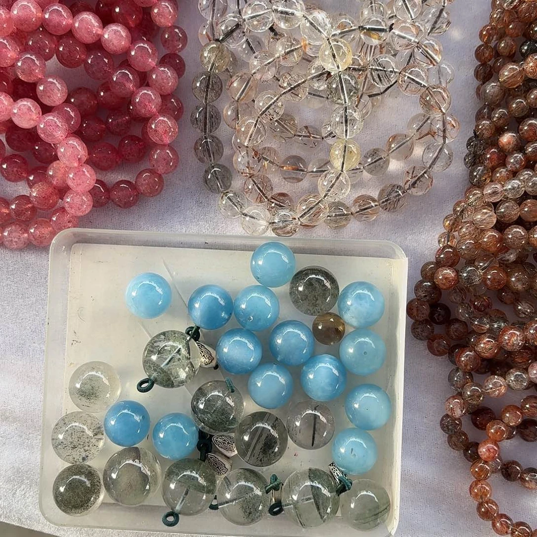 未镶嵌珠宝半成品水晶我***话