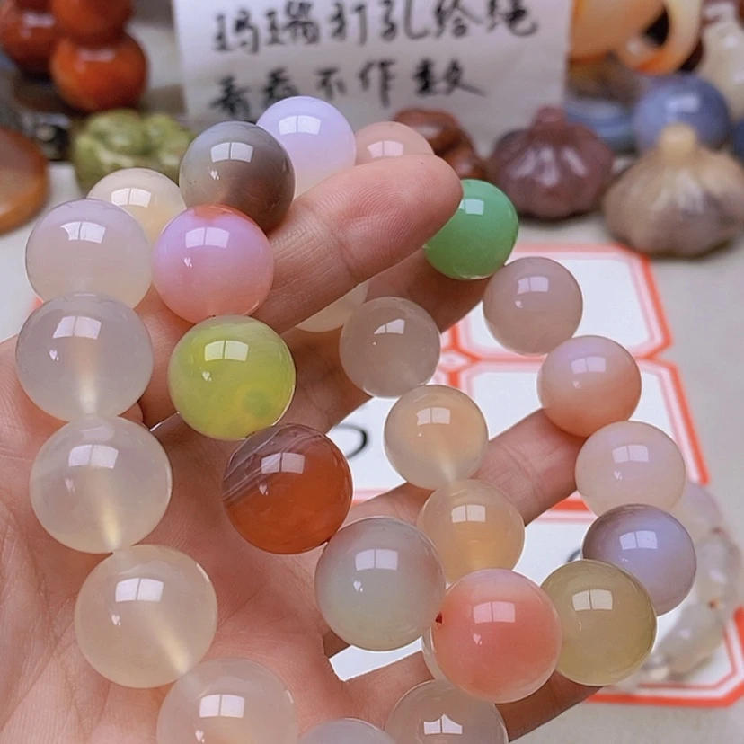【闪购商品】未镶嵌玛瑙/玉髓珠宝半成品郭*华