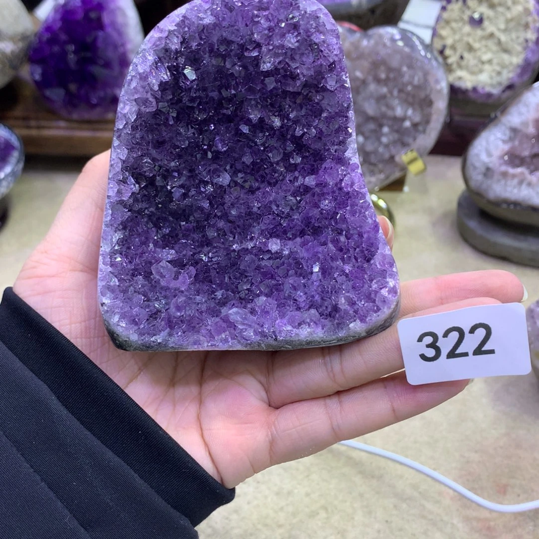未镶嵌大型摆件（非配饰）紫晶