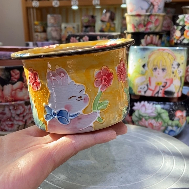 景德镇艺术手绘作品