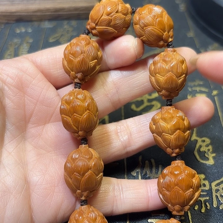手串/手链橄榄核莲花