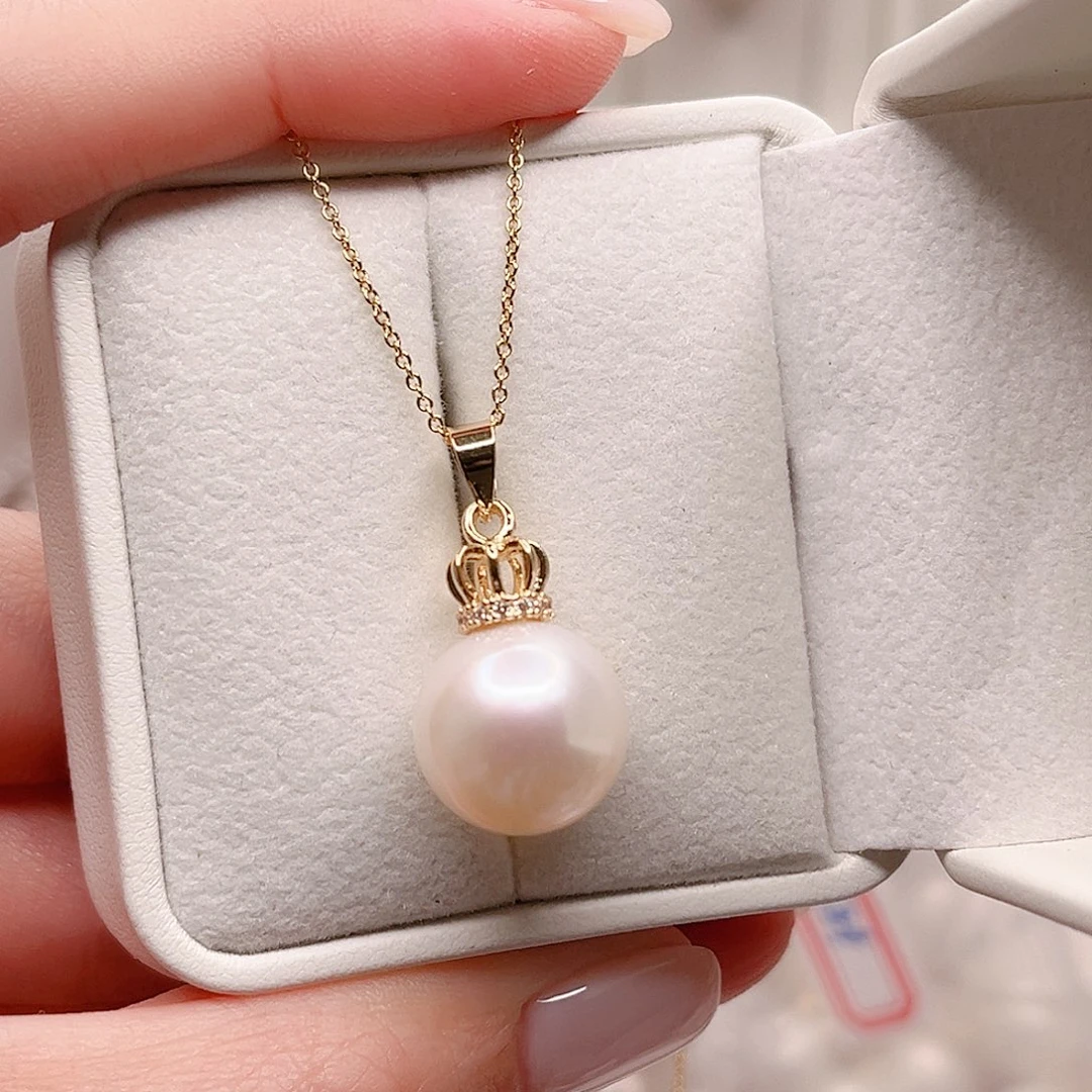 合金淡水珍珠吊坠(赠链)