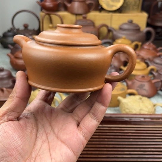 茶壶紫砂牛****?紫砂壶微瑕漏水