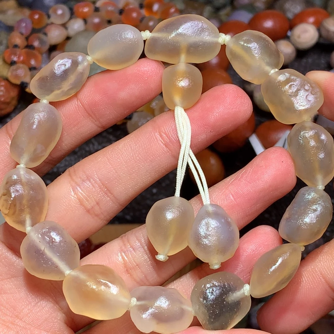 未镶嵌玛瑙/玉髓珠宝半成品