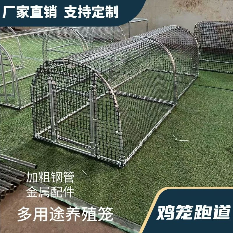 新疆西藏包邮灵活多样组合钢质鸡笼兔笼隧道养殖笼子户外庭院农场