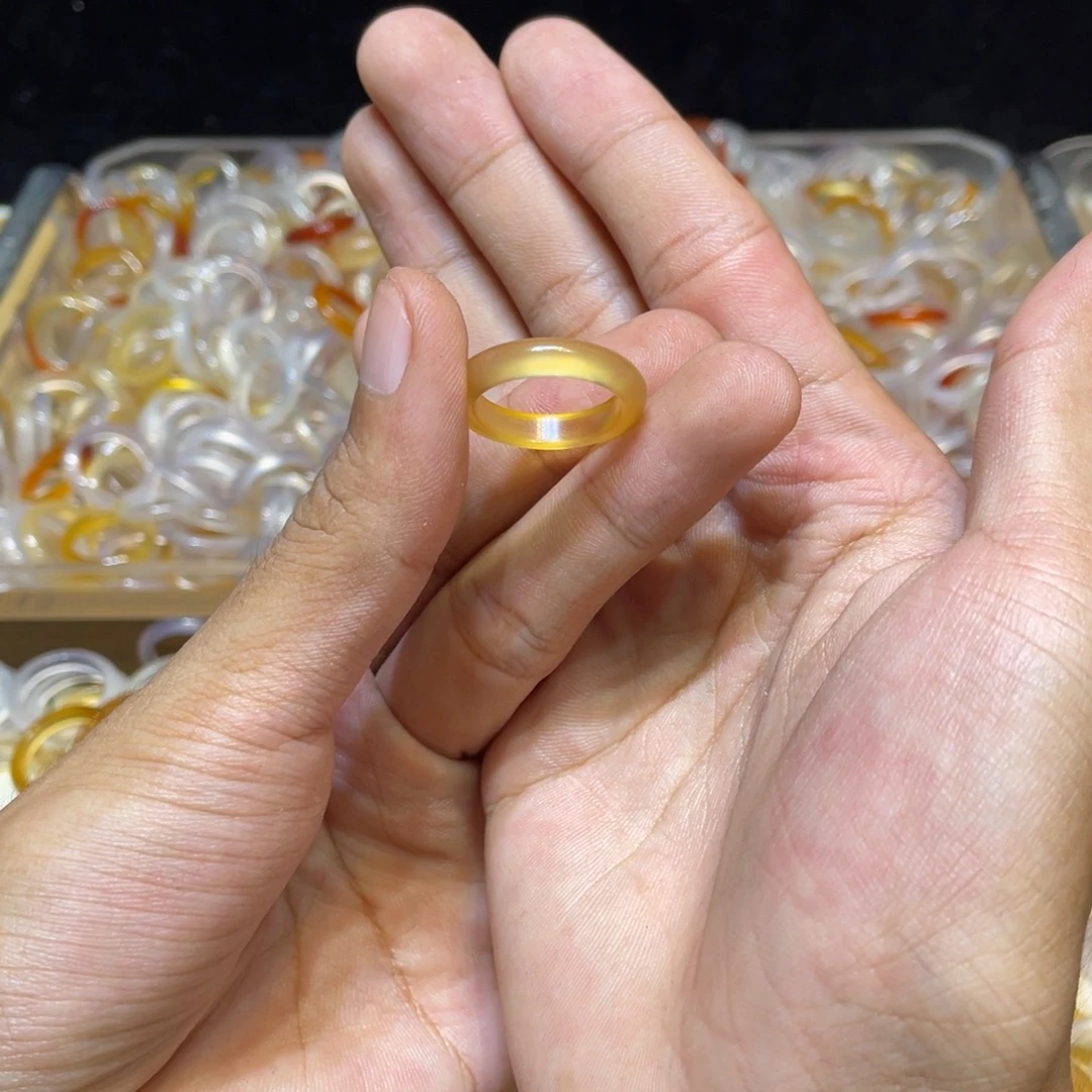 未镶嵌戒指玛瑙/玉髓56号港15