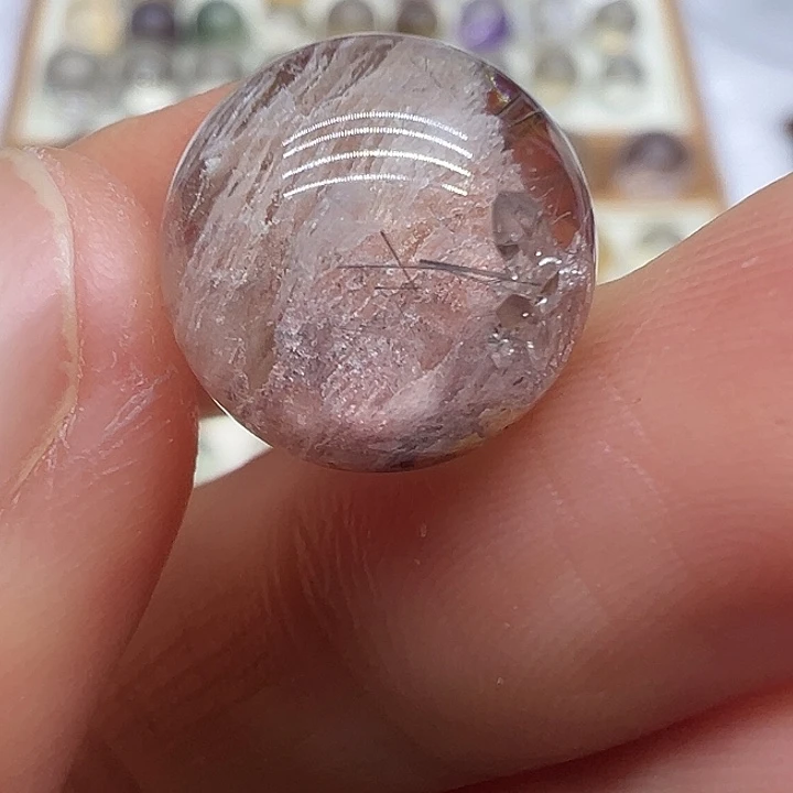 未镶嵌紫晶珠宝半成品