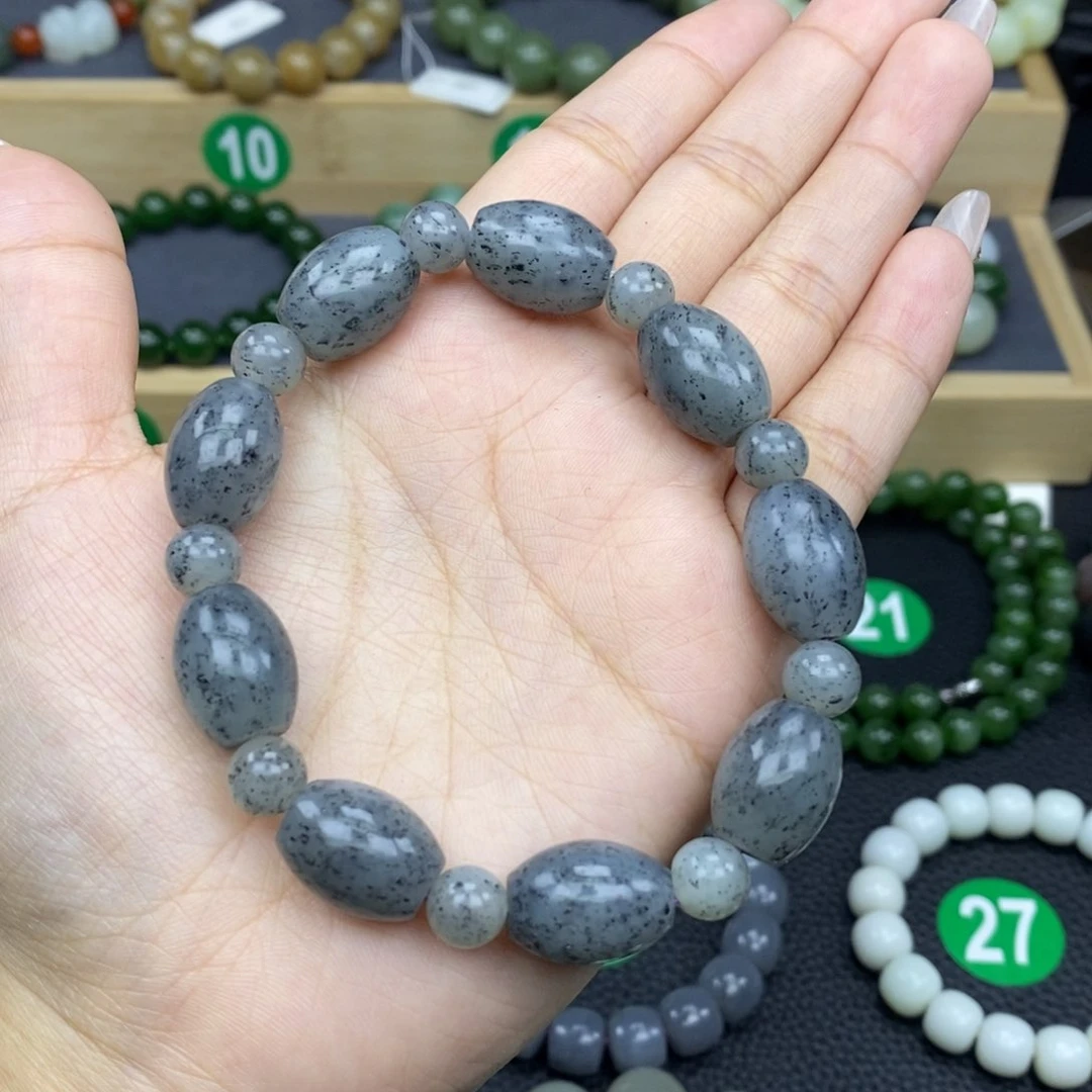 和田玉手链未镶嵌