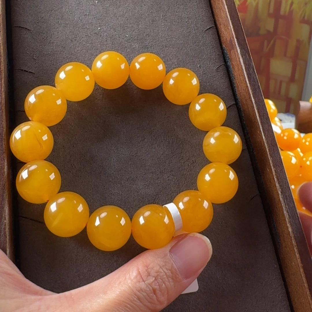 蜜蜡未镶嵌毛衣链