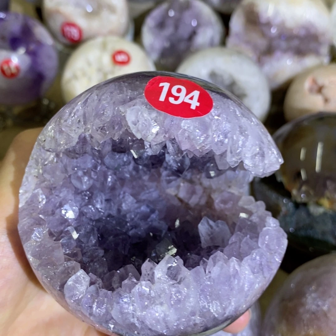 紫晶珠宝半成品银S925镶嵌20