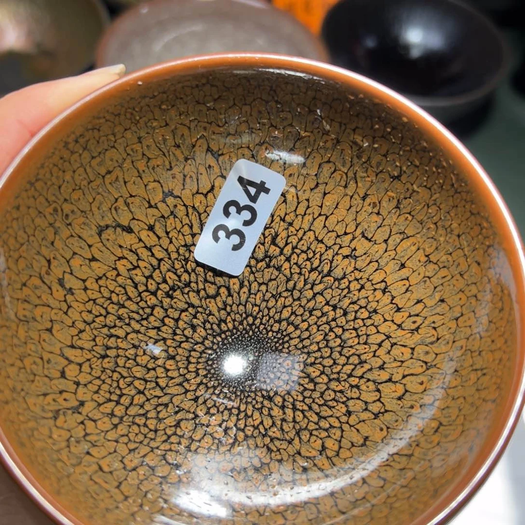 茶盏全手工原矿原釉建盏