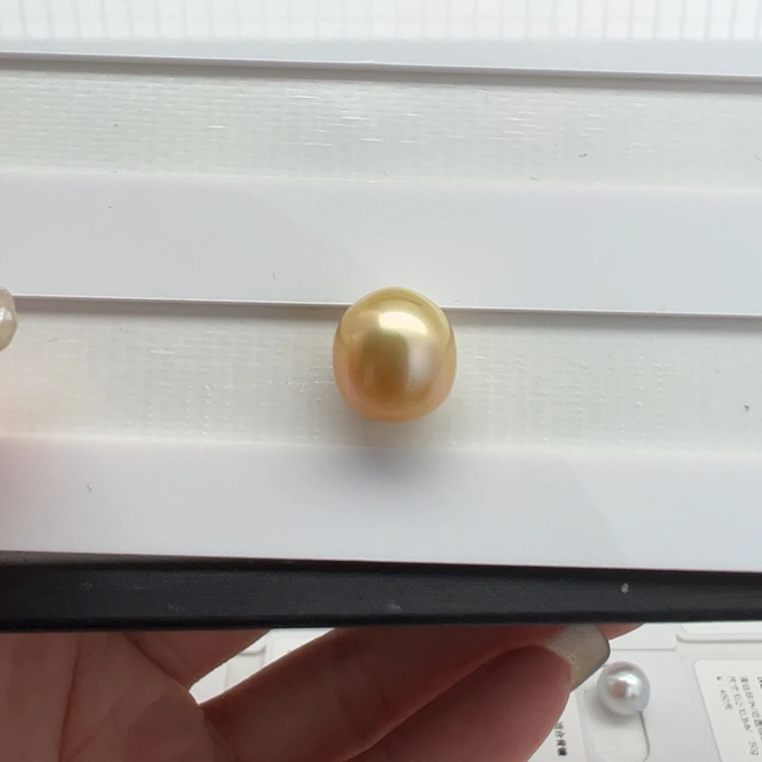 海水珍珠裸珠大溪地裸珠11-12mm可定制爱