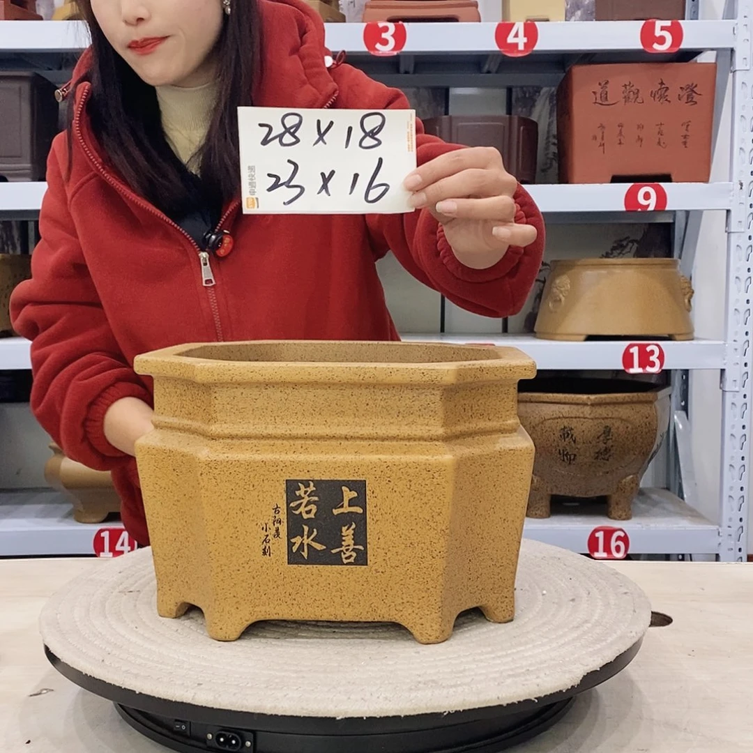 紫砂花盆紫砂花盆