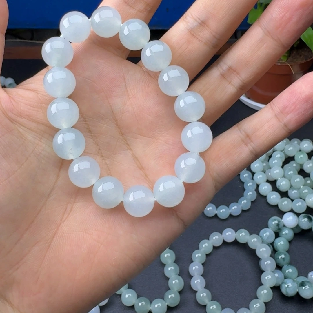 T***y定制翡翠未镶嵌卡12.6糯冰