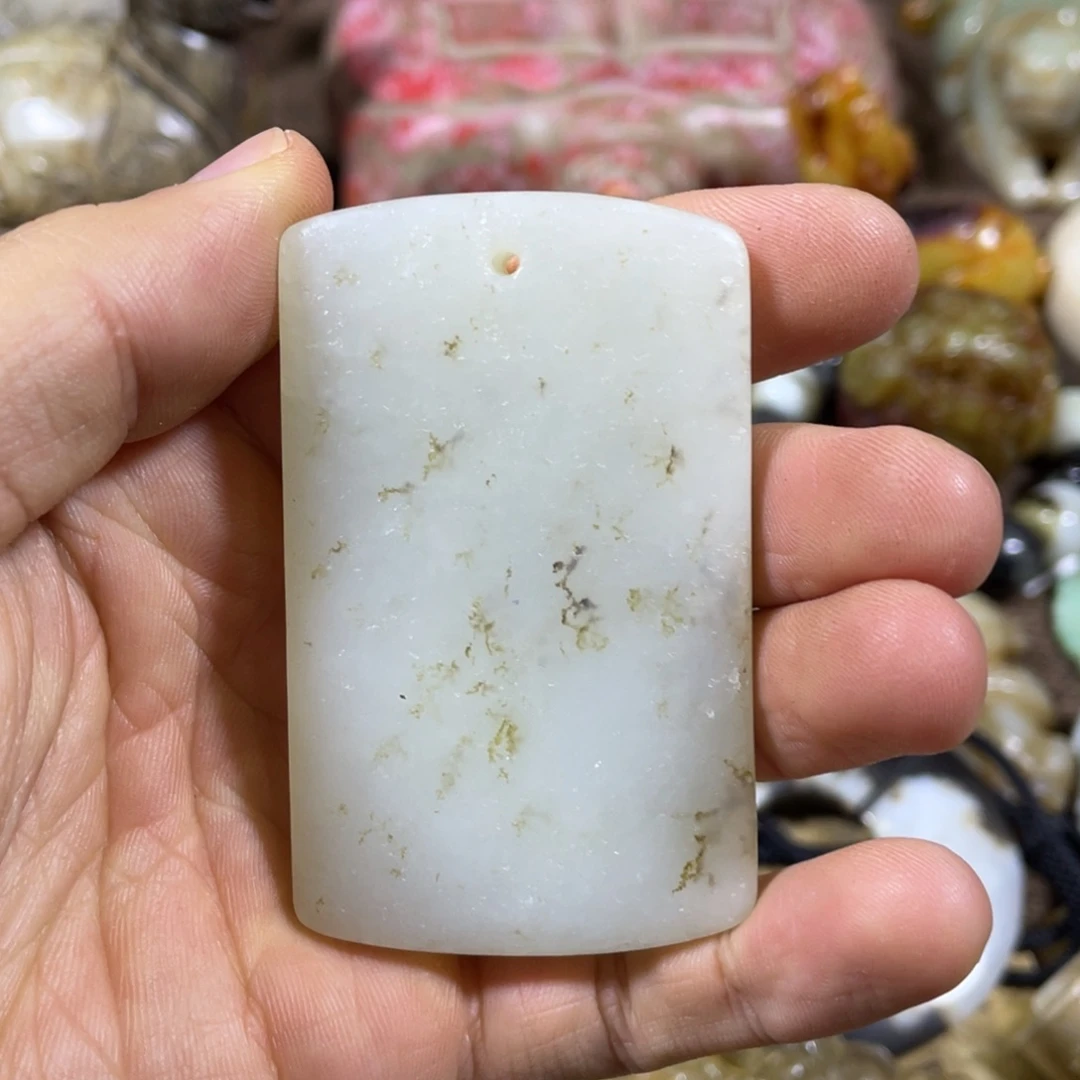 和田玉吊坠(不含链)未镶嵌豫**五