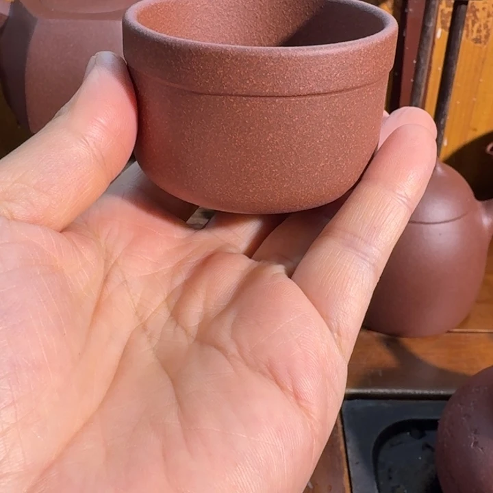浪***浪茶壶紫砂紫泥杯70cc