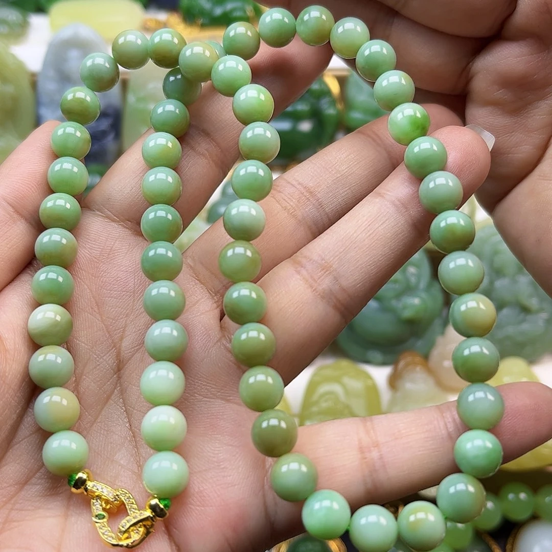 和田玉未镶嵌项链