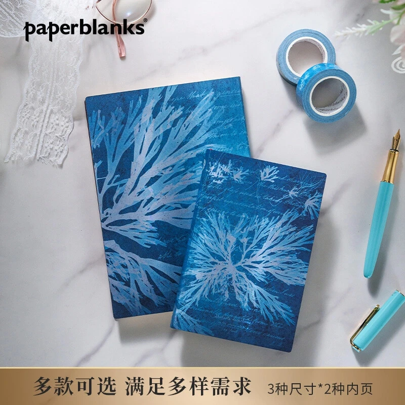 【25年秋季】笔记本蓝晒法海上花日记本文艺精致手帐本文艺笔记本
