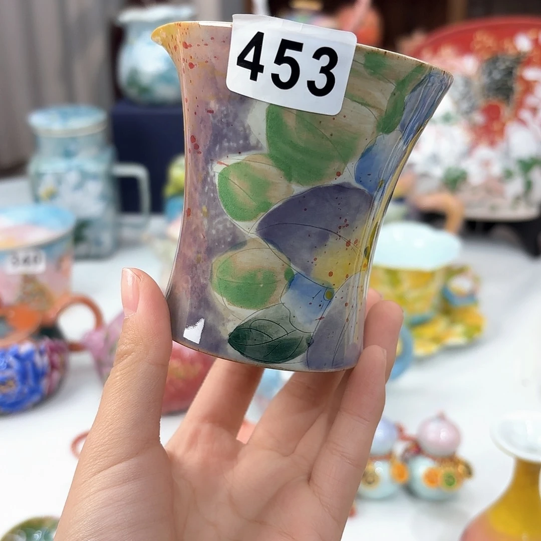 景德镇手绘高温釉下彩陶瓷茶具