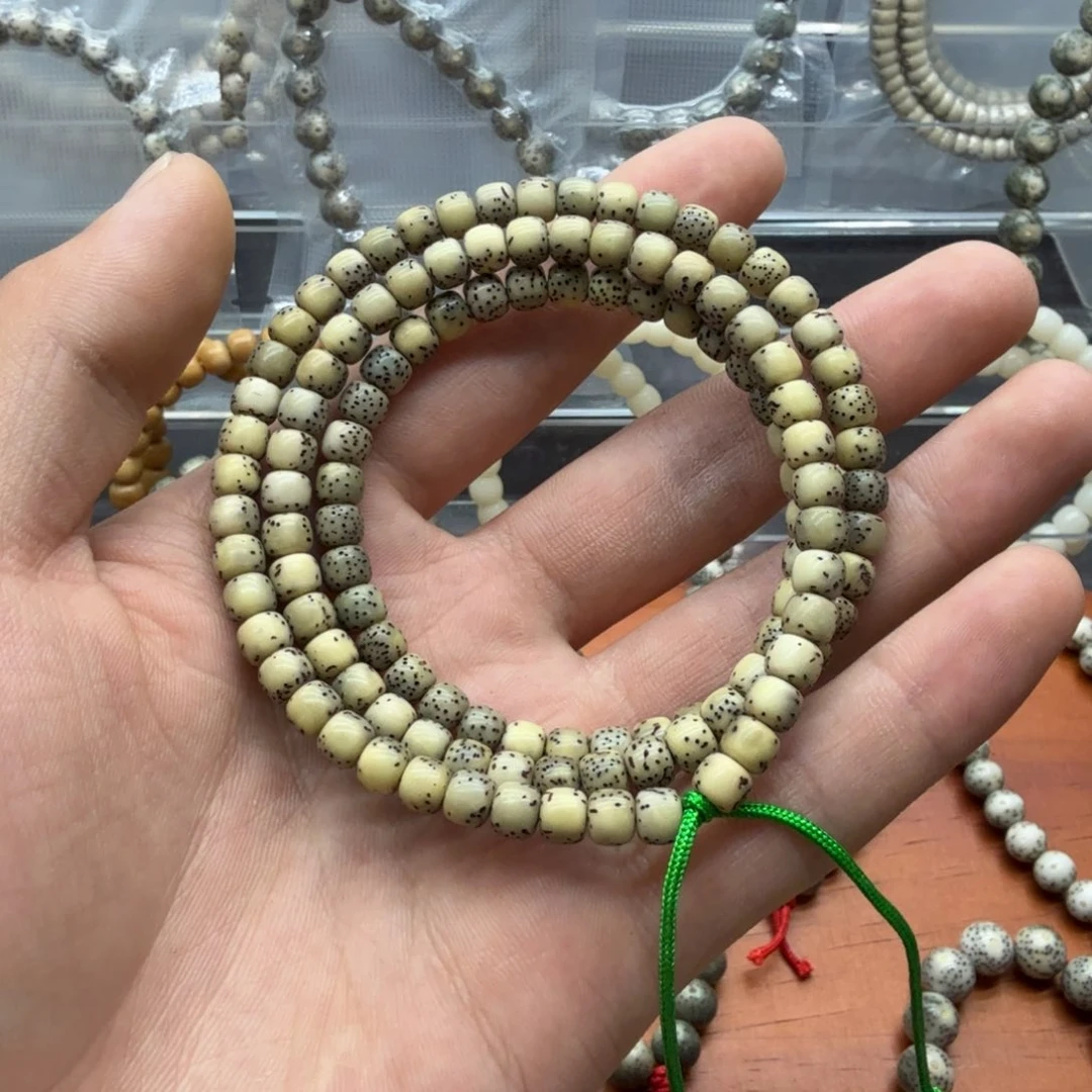 星月菩提手串@**.同枝半壁江山石玉