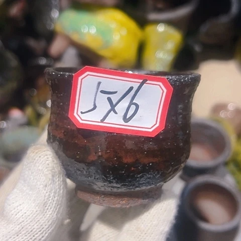 粗陶花盆手工花盆制作就这样