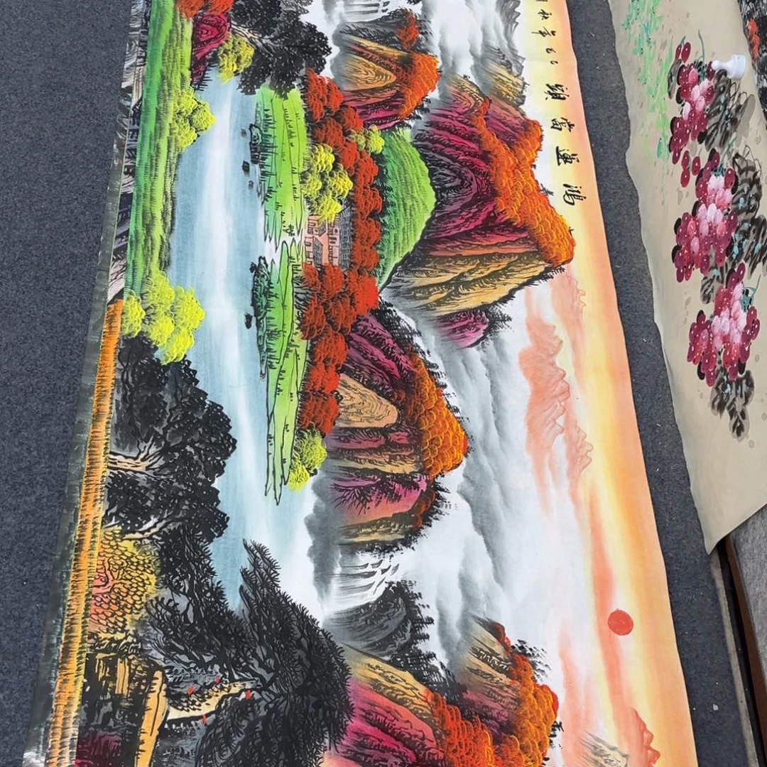 国画明月的直播间2