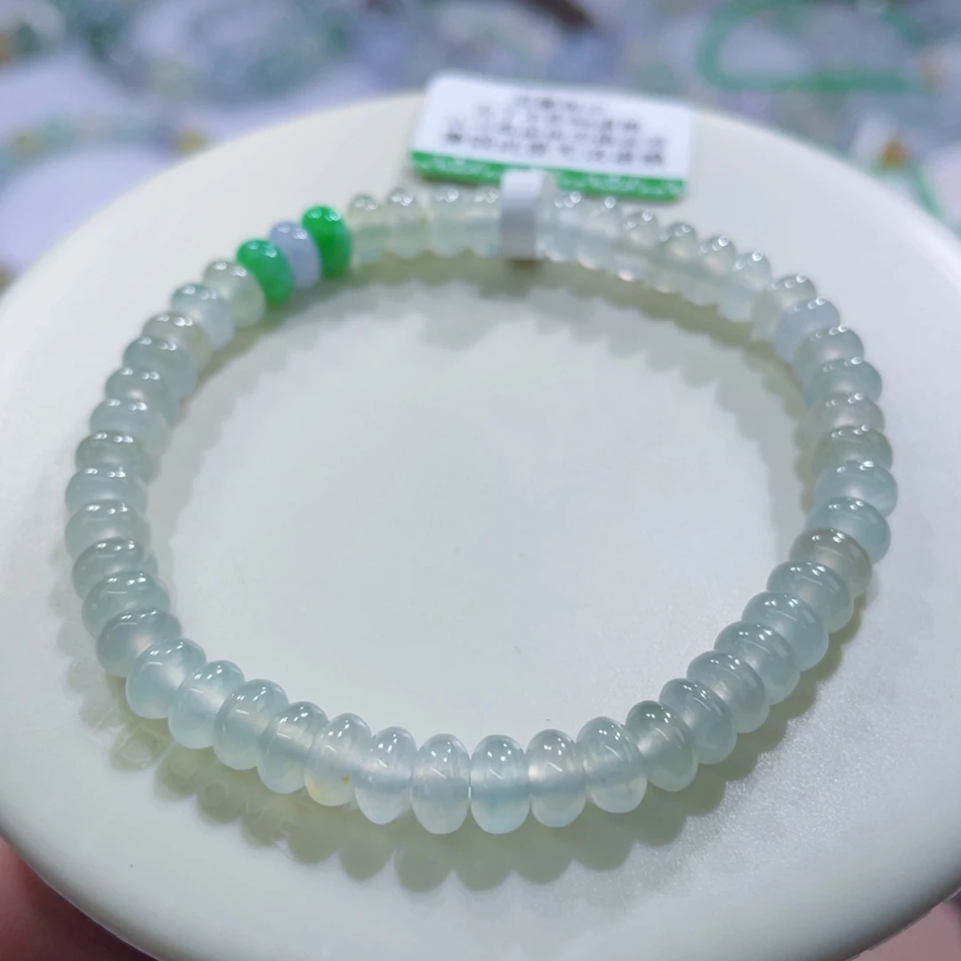 未镶嵌手链翡翠清货亏出，卡5.8