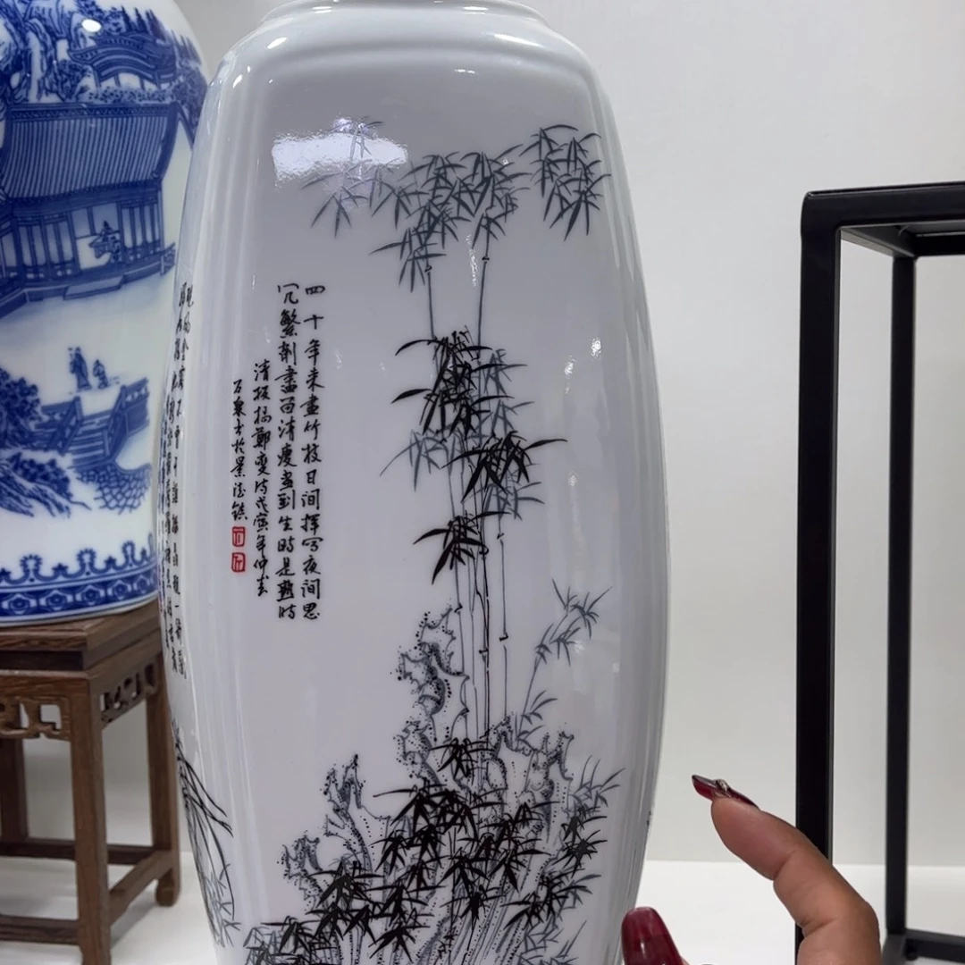 景德镇陶瓷花瓶摆件