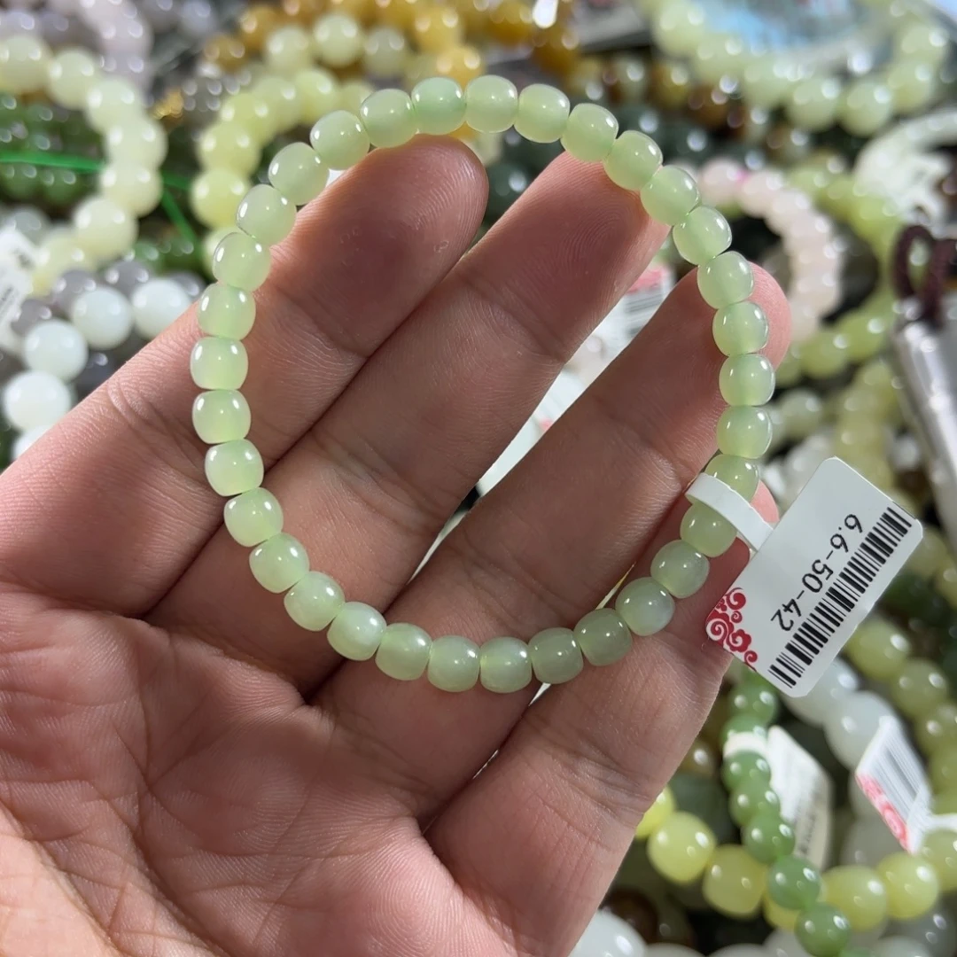 和田玉未镶嵌手链272