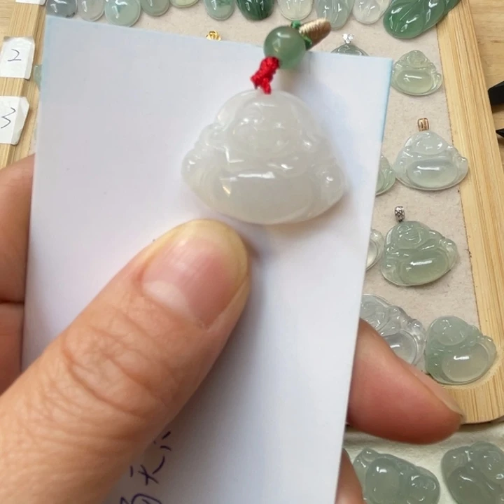 翡翠未镶嵌吊坠(不含链)翡翠