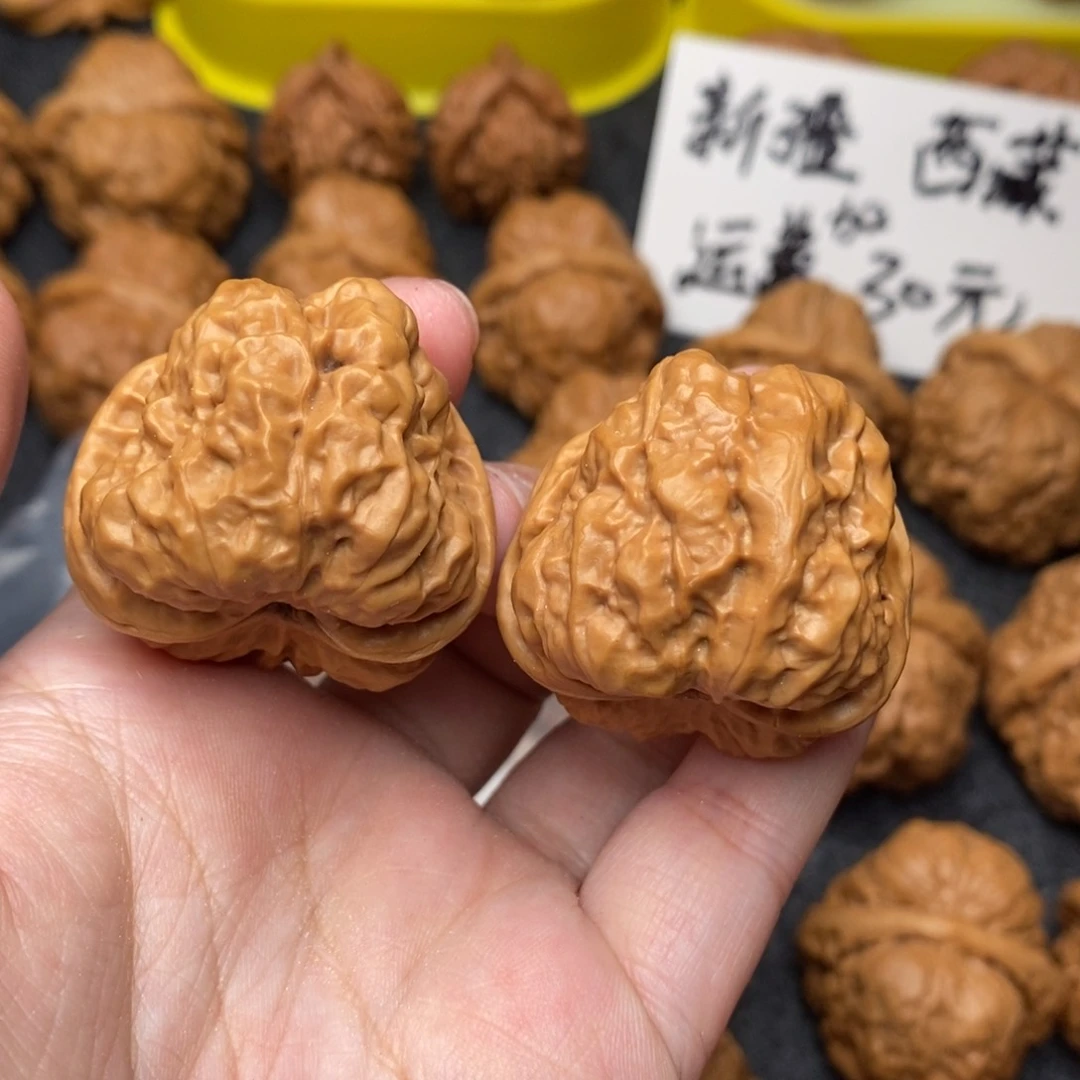 文玩核桃把件姜*姜蛤蟆35