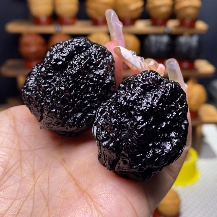 文玩核桃把件蝴蝶蝉36号