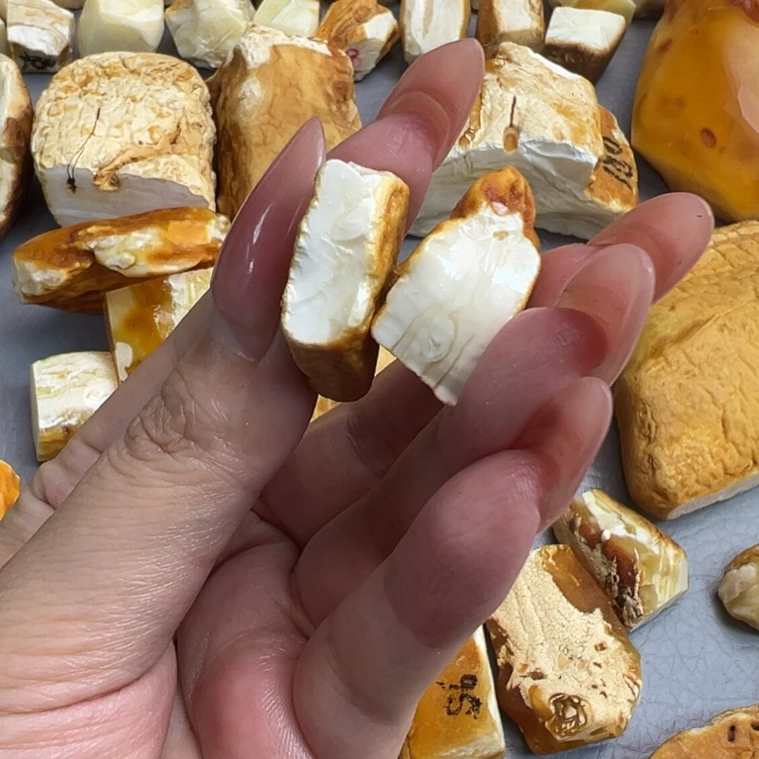 定制琥珀未镶嵌叮*～蜜蜡
