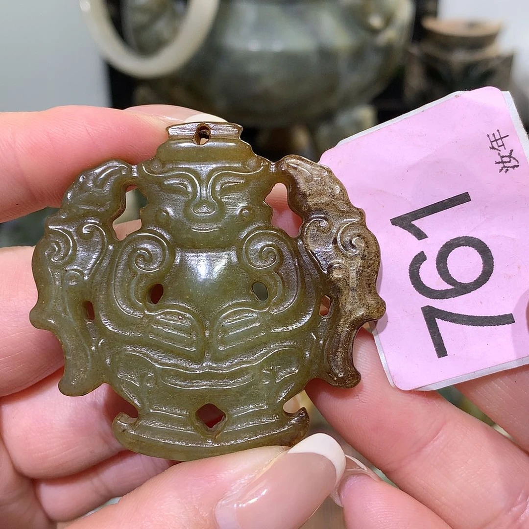 颈饰未镶嵌和田玉
