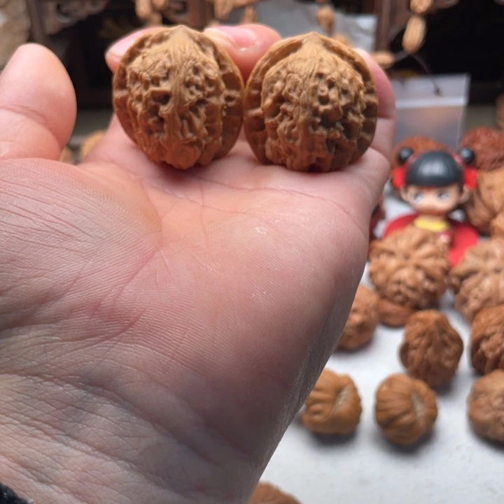 吊坠文玩核桃野狼35