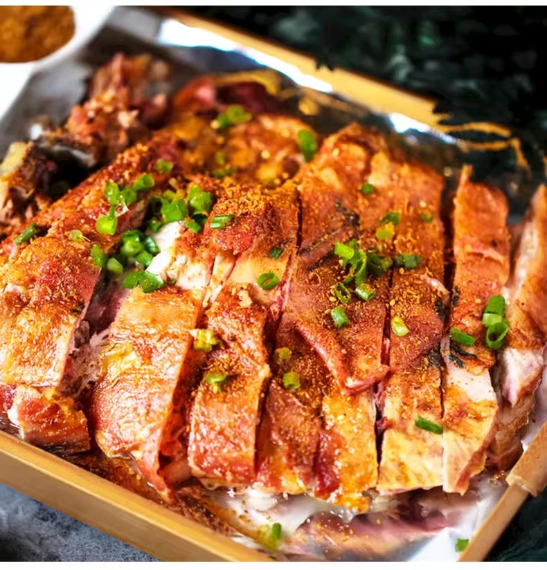 如意三宝孜然羊排半成品预制菜手抓羊肋排生鲜烤羊排骨餐饮特色菜