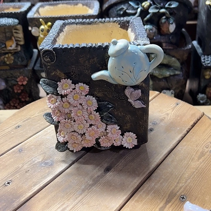 青藤多肉花盆百搭