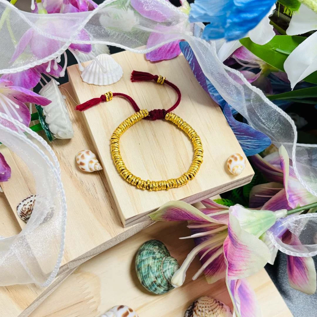 足金999满串盘缠手串