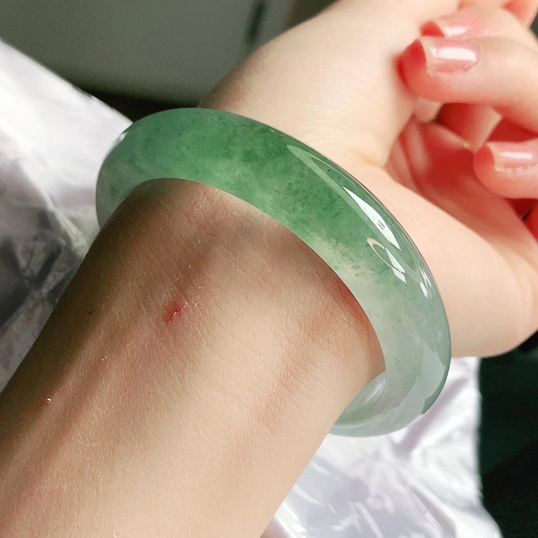 未镶嵌手镯翡翠缅甸天然a货翡翠手镯