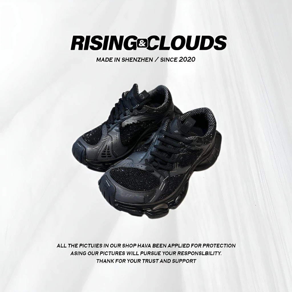 RISING&CLOUDS【小云姐】深圳南油休闲时尚订书机老爹鞋020017