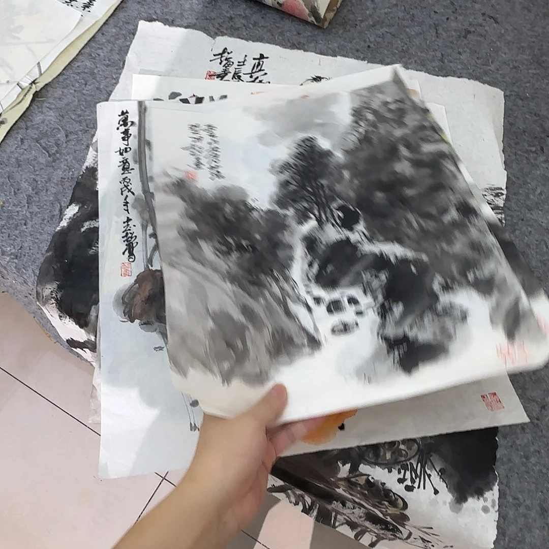 乃***6国画郑志超精品软片6张