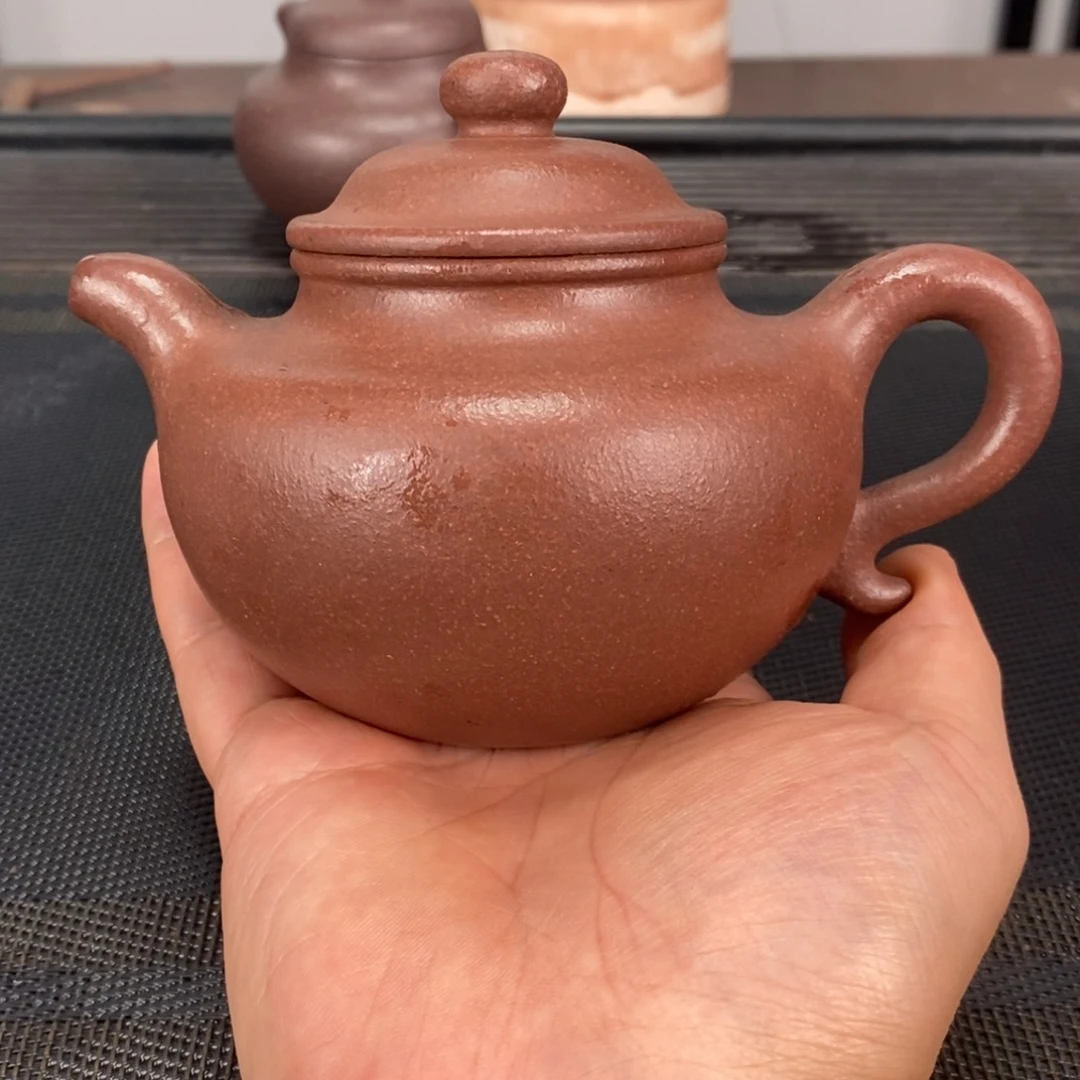 茶壶紫砂莲子容量330毫升