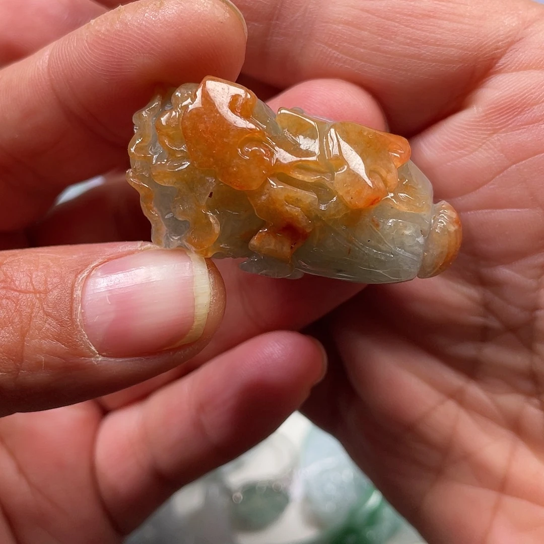 颈饰未镶嵌翡翠翡玉缘翡翠