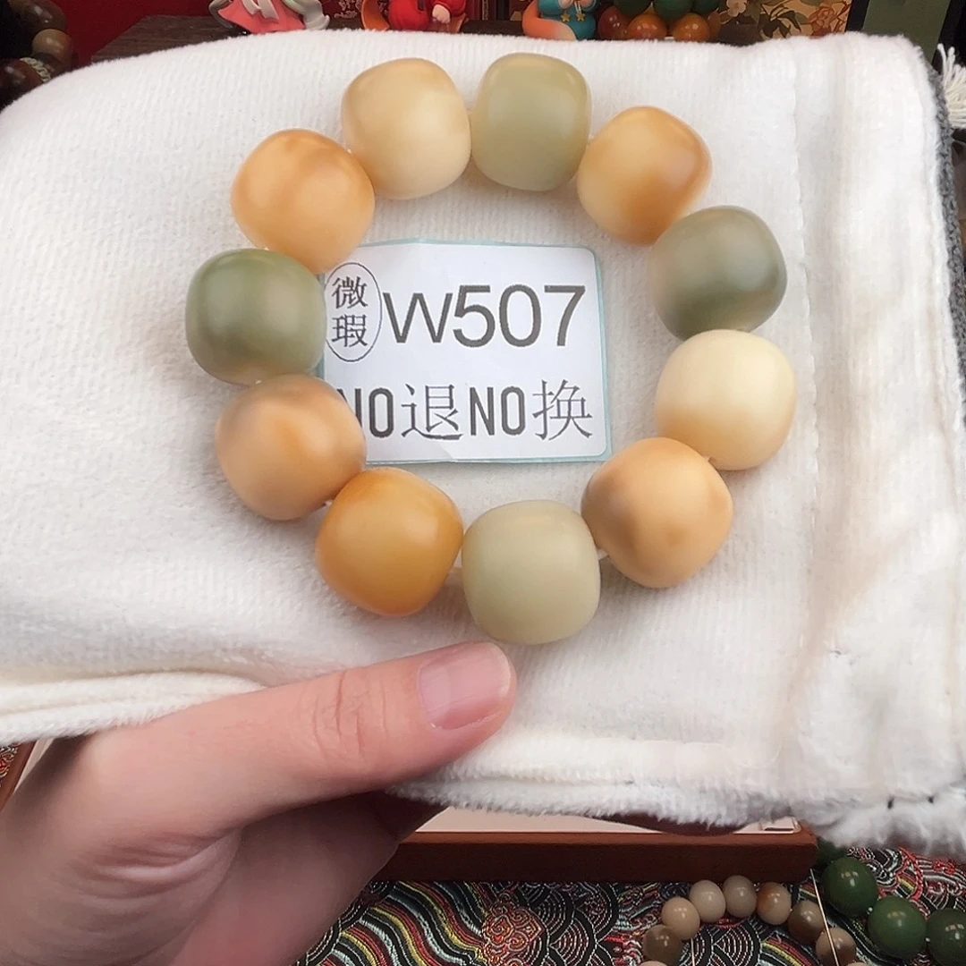 手串菩提根/象牙果W507微瑕22尺寸11颗